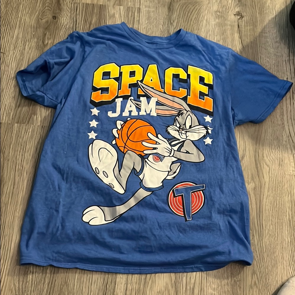 Blue Space Jam T-Shirt